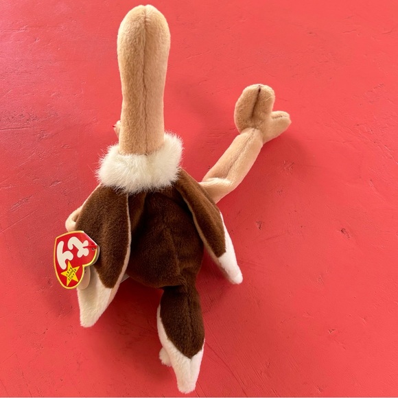 Ty Beanie Baby Stretch the Ostrich Retired Vintage Rare Plush Collector’s Animal - Picture 2 of 10